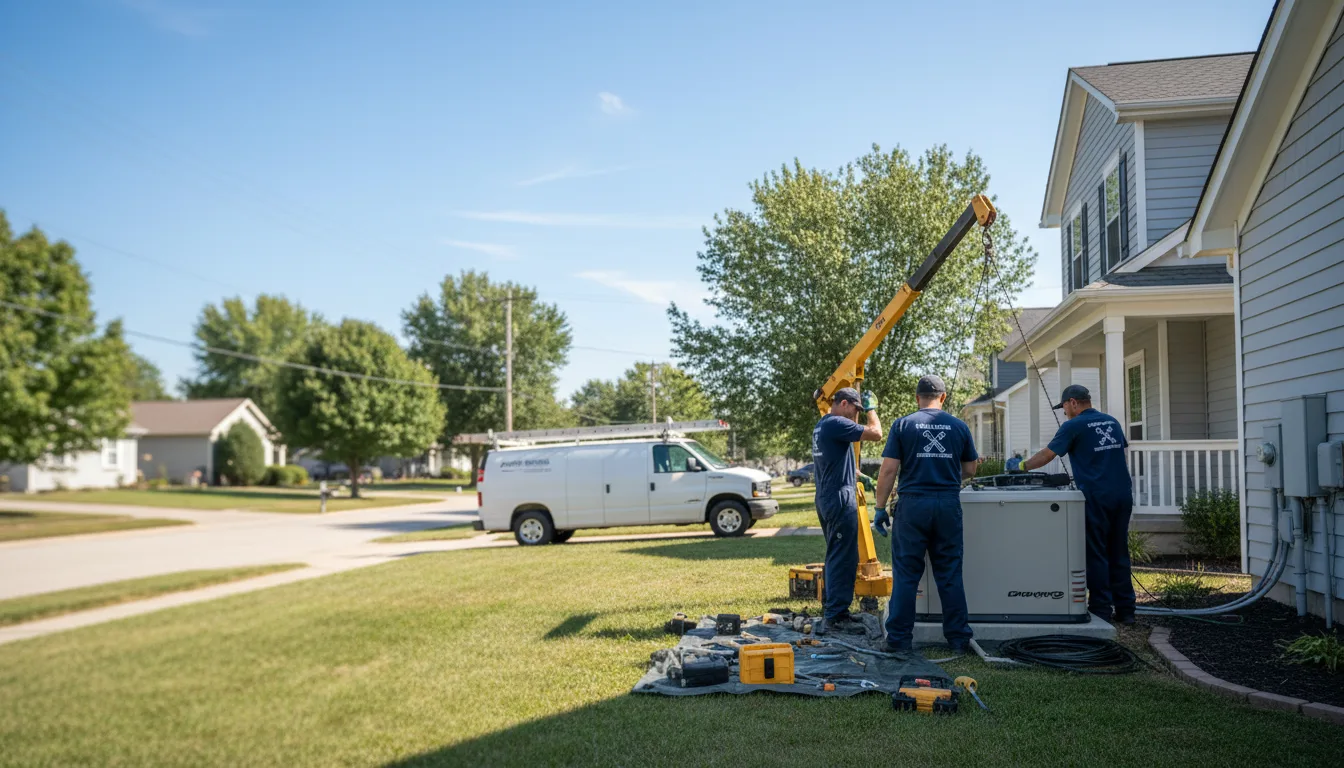 Generator Installation in Hattiesburg, MS near me
